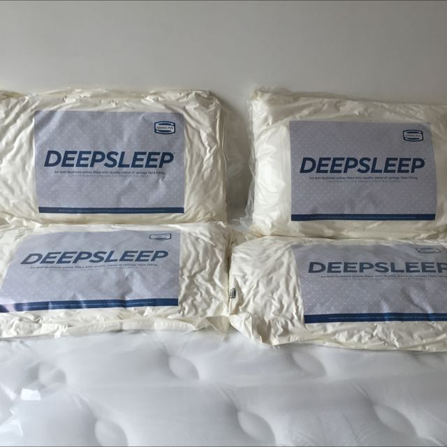 Simmons deep 2025 sleep pillow