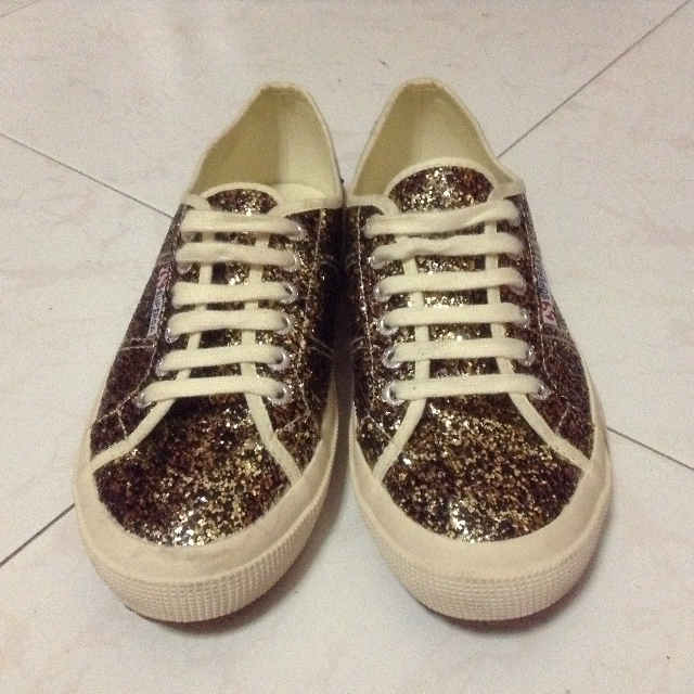 Superga black glitter new arrivals