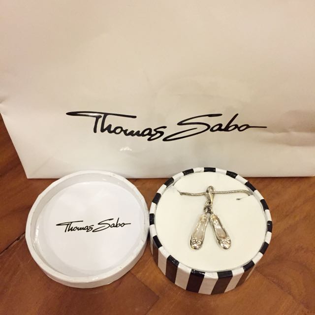 Thomas Sabo Ballet Shoes Charm Women s Fashion Jewelry Organisers Charms on Carousell
