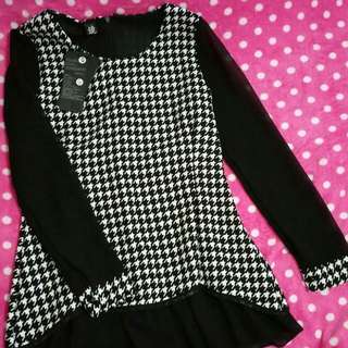 BN Long Sleeves Black top