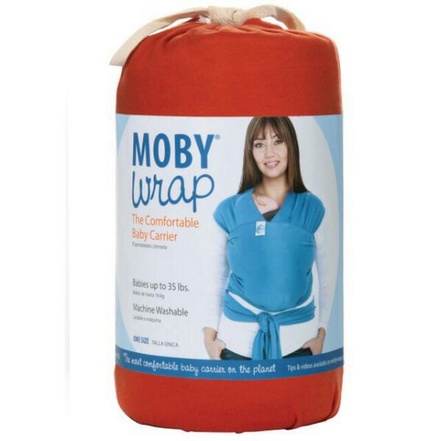 orange moby wrap