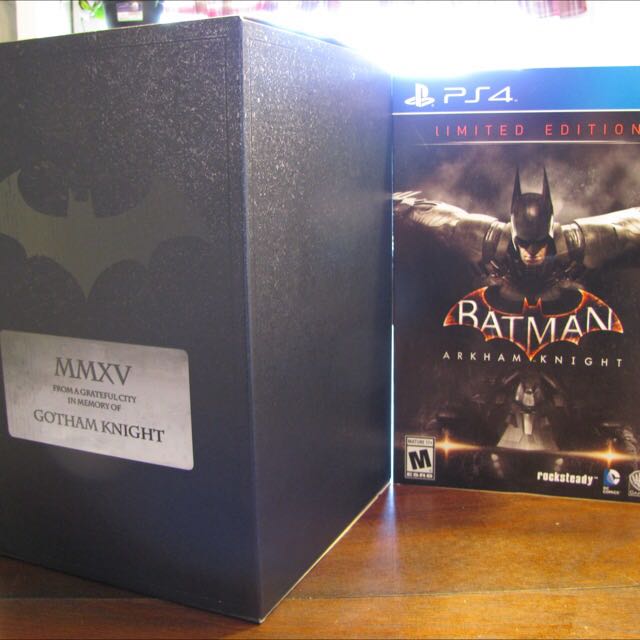 PS4 BATMAN : ARKHAM KNIGHT - COLLECTOR EDITION, Hobbies & Toys, Toys &  Games on Carousell