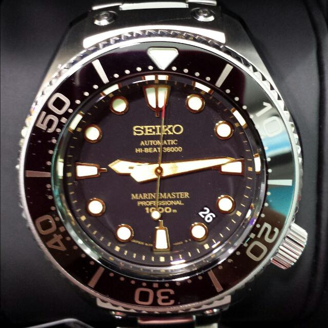 SEIKO MARINEMASTER Professional 1000M Limited Edition, Mobile Phones &  Gadgets, Wearables & Smart Watches on Carousell