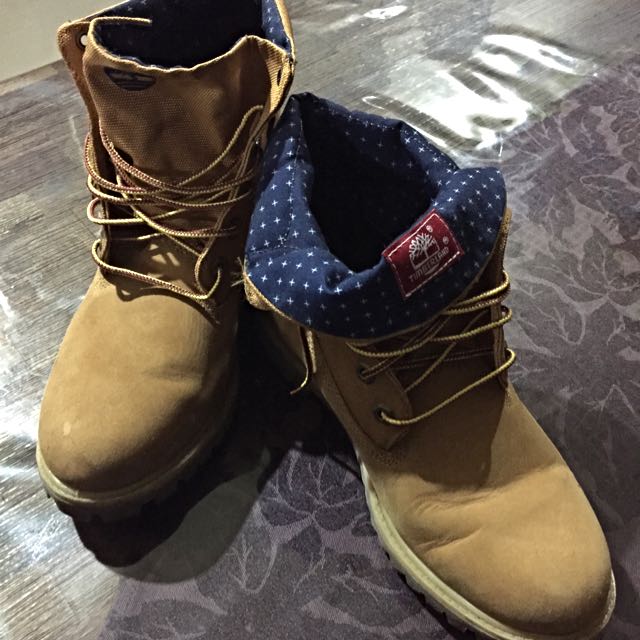 timberland roll down boots