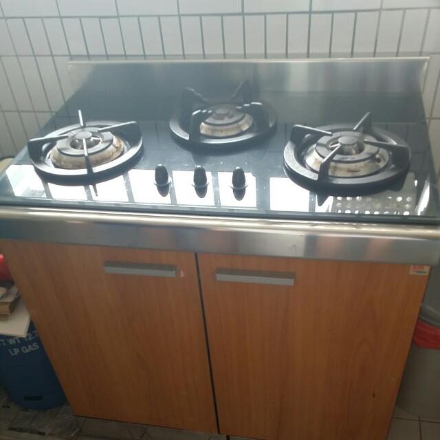 Gas Cooker Hood (Techno Brand), Furniture & Home Living, Bathroom