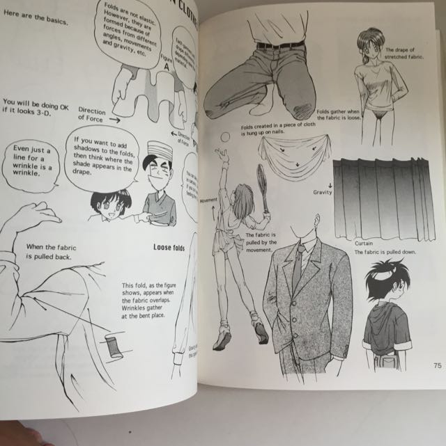 How To Draw Manga Vol 1 Books Stationery On Carousell