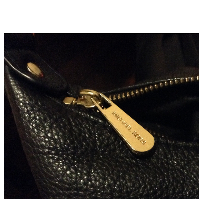 Michael Kors Fulton Leather Large Shoulder Bag 35T0GFTL3L Black