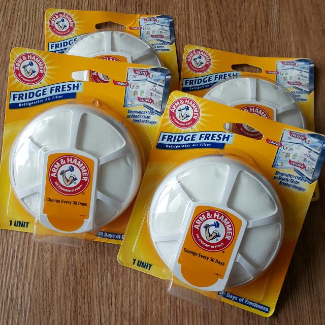 Arm & Hammer Fridge Fresh Air Filter Baking Soda, Furniture & Home