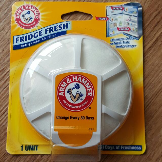 Arm & Hammer Fridge Fresh Air Filter Baking Soda, Furniture & Home