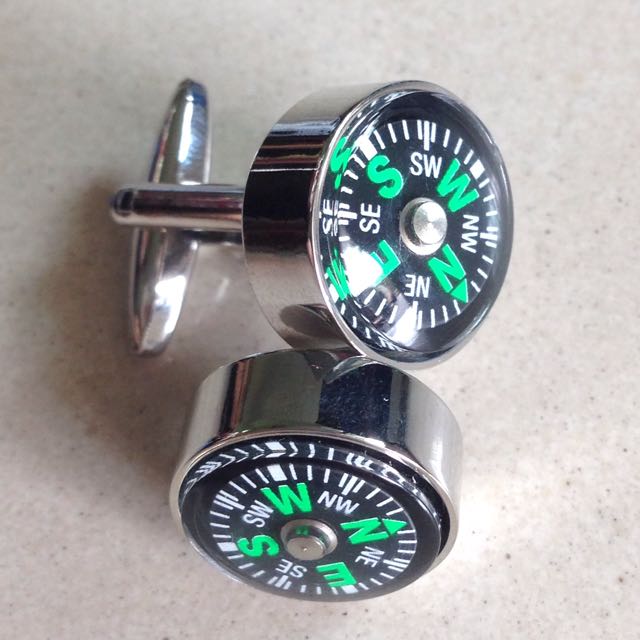Compass Cufflink (Category: Jewelry) located in Singapore. Submitted by mn2c_ (Listing ID 28542107, Image 3). Description: .