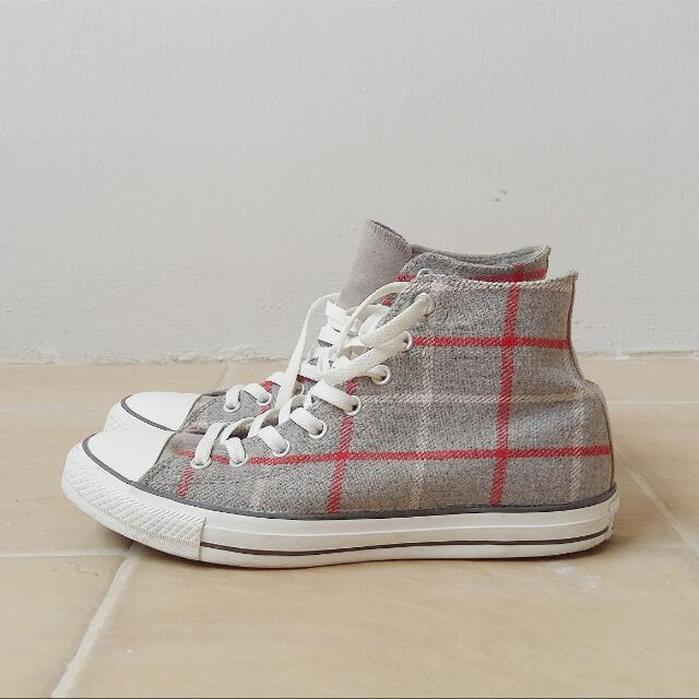 Converse chuck 70 elevated plaid high top online