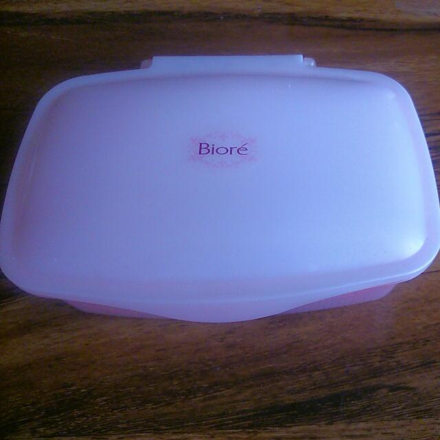 Free Biore Makeup Remover Wipes Container Health Beauty On Carousell