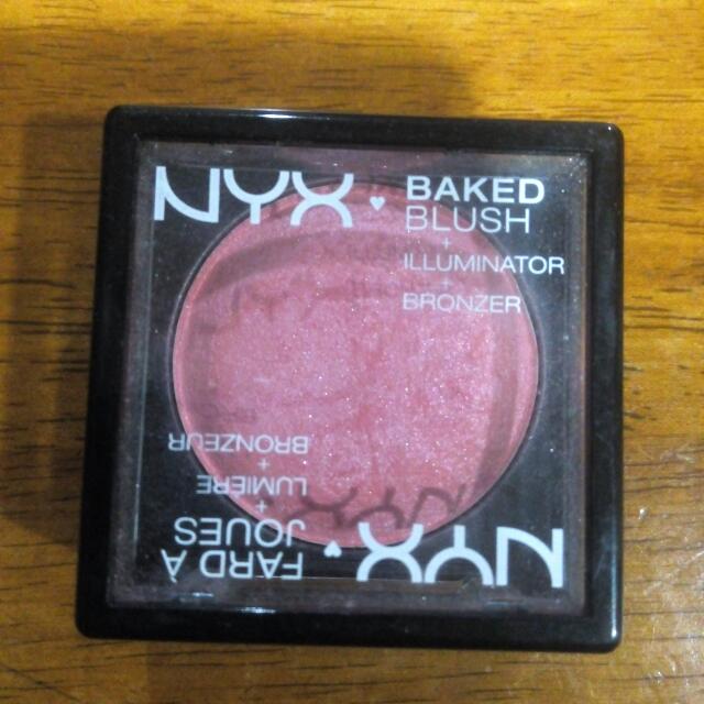 Nyx Baked Blush In Spanish Rose, Beauty & Personal Care, Face, Makeup