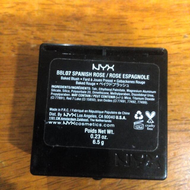 Nyx Baked Blush In Spanish Rose, Beauty & Personal Care, Face, Makeup