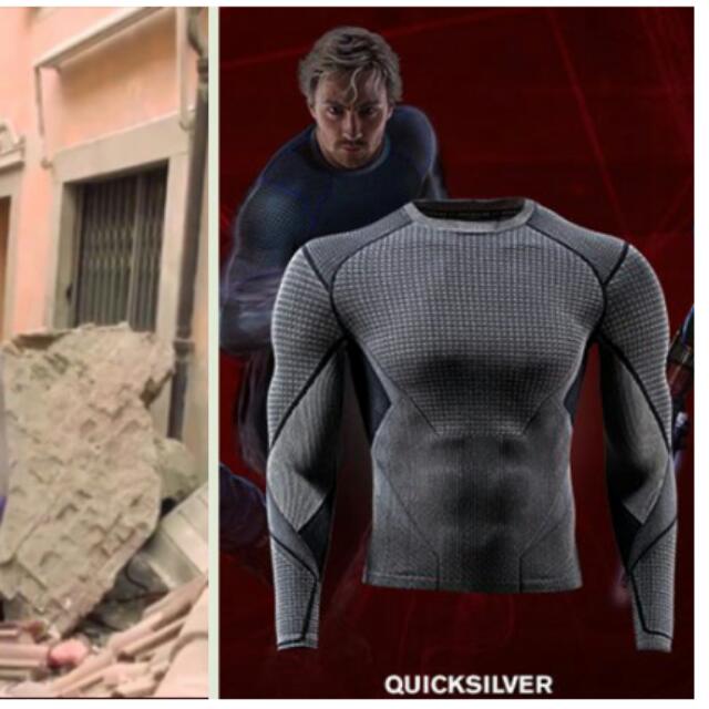 avengers quicksilver shirt under armour