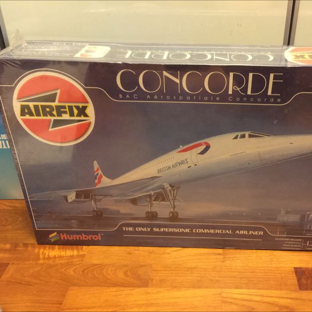 AIRFIX 1/72 Concorde in BA Colors., Hobbies & Toys, Toys & Games on ...