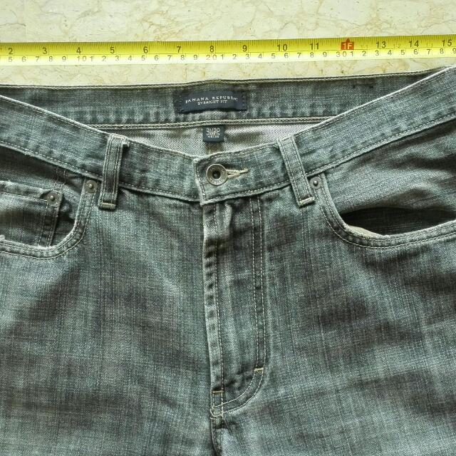 banana republic vintage straight fit jeans