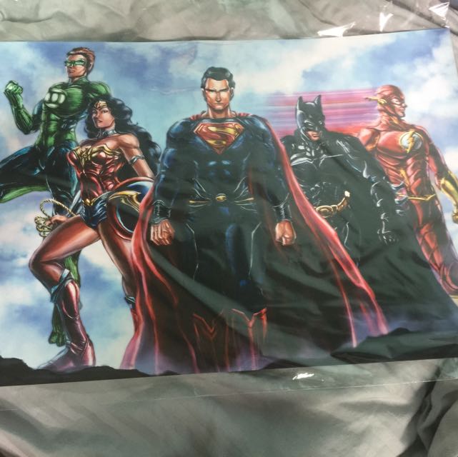 Justice League Poster(painted), Hobbies &amp; Toys, Toys &amp; Games on Carousell