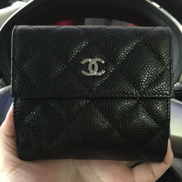 Chanel classic short best sale wallet