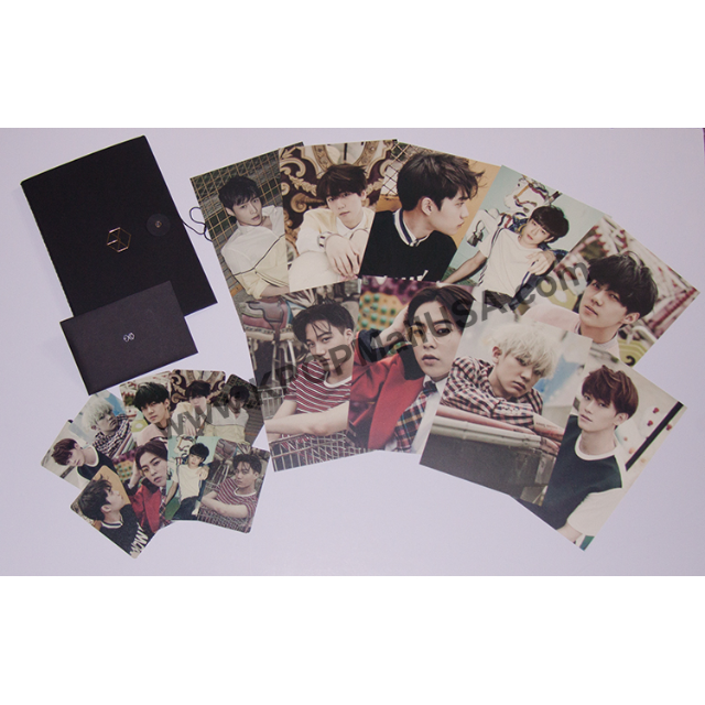 Official EXO Love Me Right Postcard + Photo Card Set Version B