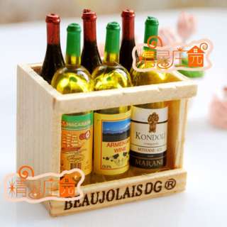 Miniature Wine Magnet