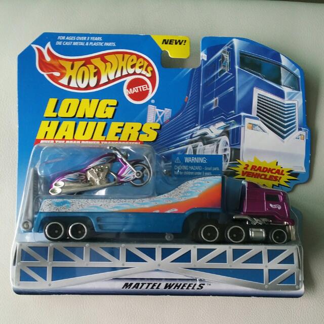 hot wheels long haulers