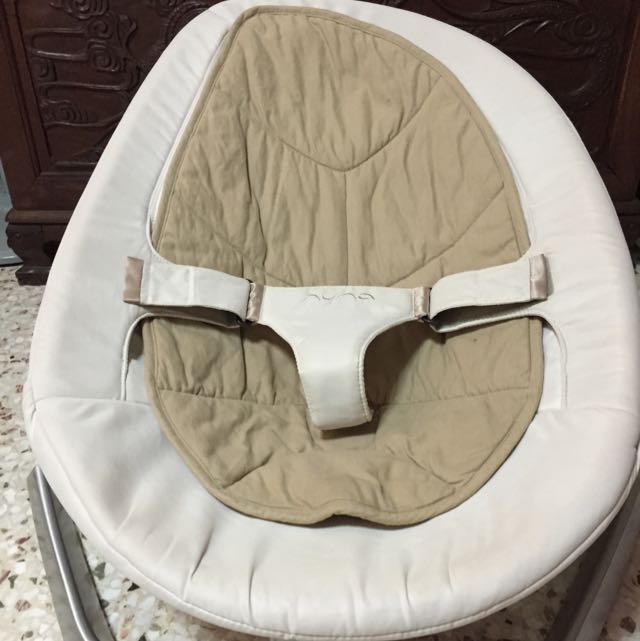 Pre loved Nuna Leaf Bisque Color Babies Kids Baby Nursery Kids Furniture Cots Cribs on Carousell
