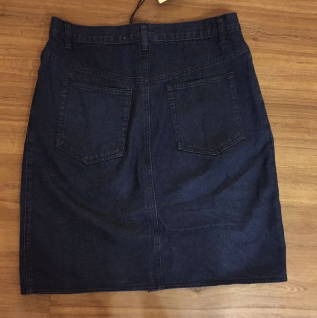 a line denim skirt uk