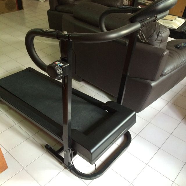 Aibi Foldable Manual Treadmill Sports Equipment Exercise Fitness Cardio Fitness Machines on Carousell