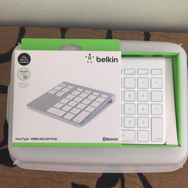 Belkin Yourtype Wireless Numeric Keypad Electronics On Carousell