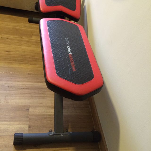 Bench Press Weider Pro 230 Sports Equipment Exercise Fitness