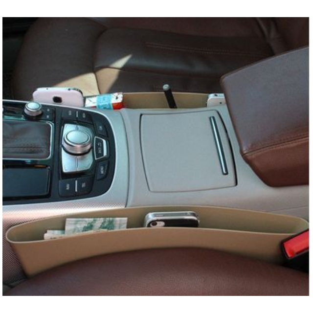 Car Seat Side Pouch Storage Holder Simple Accessory Between Photo