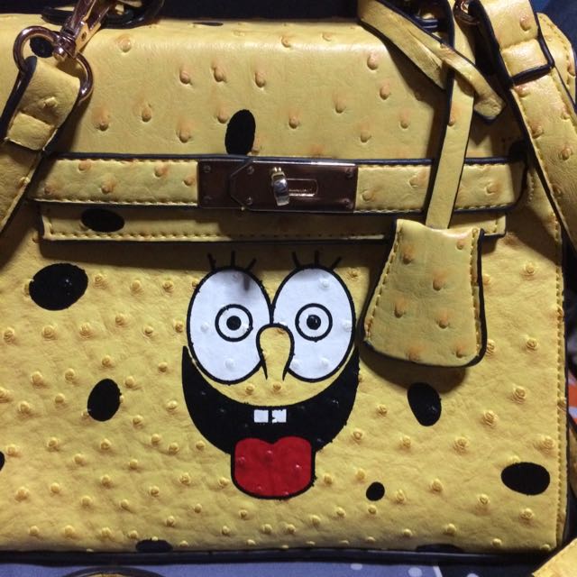 Moschino spongebob backpack clearance