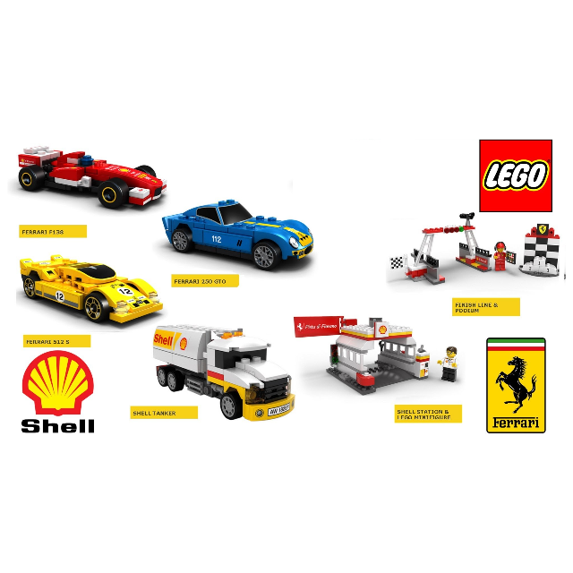 Shell lego cars hotsell