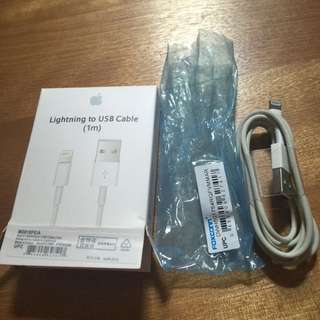 二手Apple 蘋果原廠傳輸線 原IPhone6 Plus使用