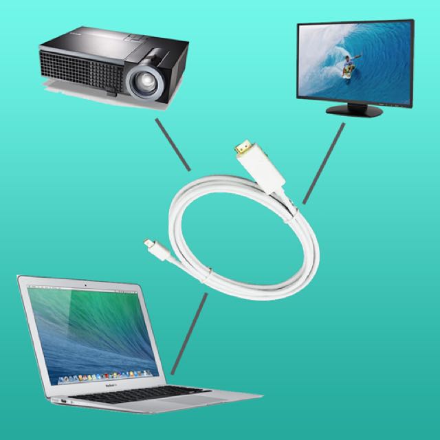 Apple Thunderbolt To HDMI Cable, Computers & Tech, Parts & Accessories