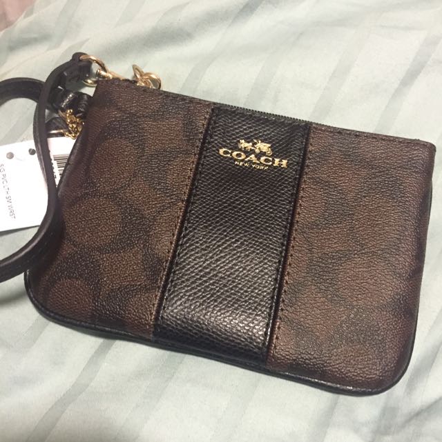 Authentic coach wristlet new arrivals