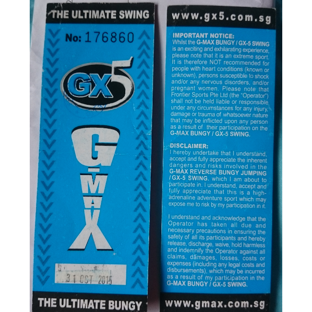 G Max And Gx 5 Gmax Gx5 Tickets Gx 5 Extreme Swing In Clarke