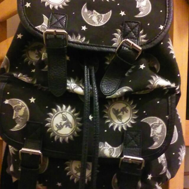 Sun and moon backpack on sale