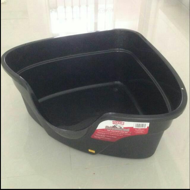 Nature's miracle advanced high cheap sided corner litter box