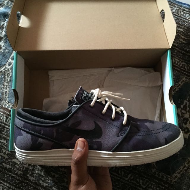 mareado facil de manejar tal vez Nike Sb Lunar Stefan Janoski Blue Camo, Women's Fashion, Footwear, Sneakers  on Carousell