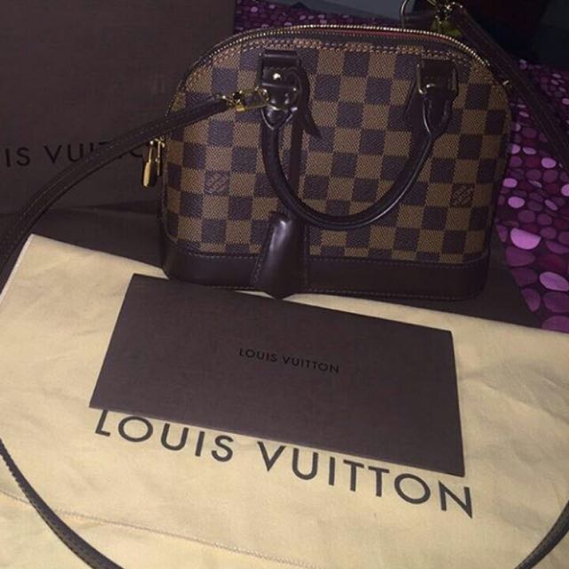 Revue sac bb Alma Louis Vuitton 🎀 Monogramme VS Damier ebene