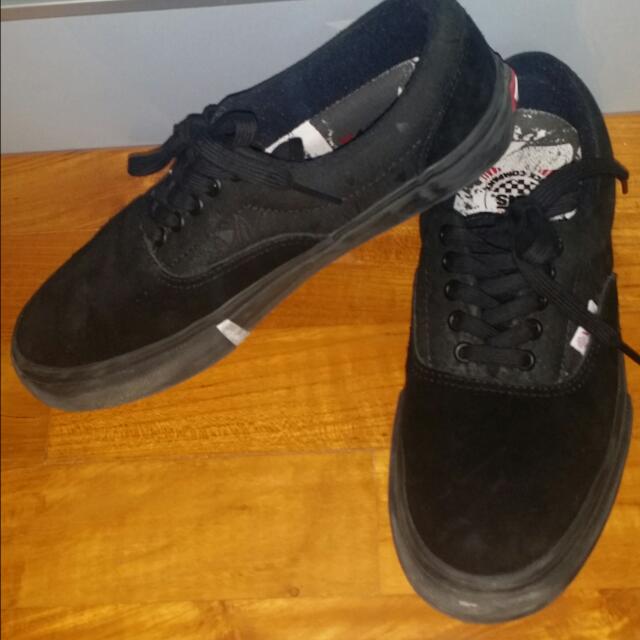 VANS X INDEPENDENT ERA PRO SKATE SHOES BLACK Men s Fashion Footwear Sneakers on Carousell