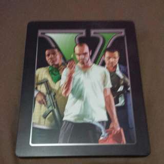 Ps3 Gta 5 Unique Metal Cover Case