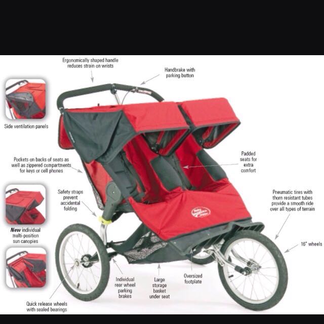 baby jogger q series double