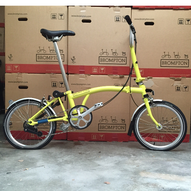 brompton yellow