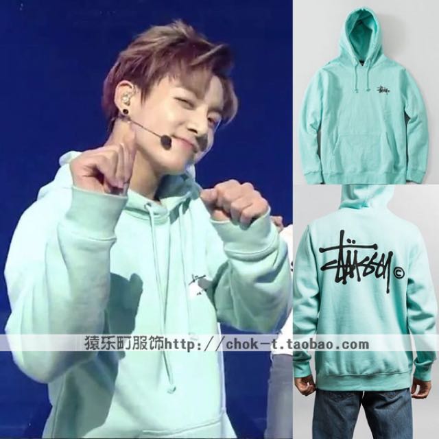 jungkook stussy hoodie