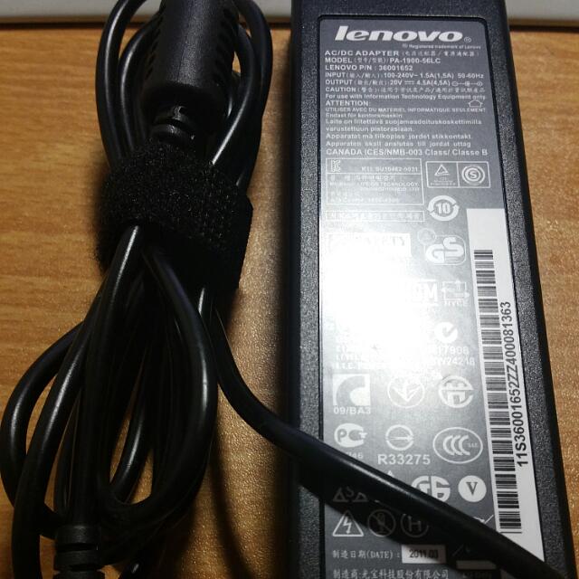 Original Lenovo 90w Pa 1900 56lc Power Adapter For Laptops Electronics On Carousell