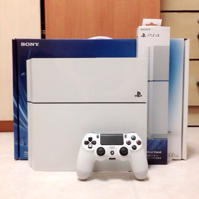 Ps4 glacier store white 500gb