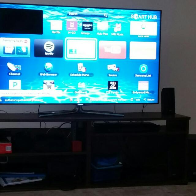 Smart Tv Samsung 7100 55 Inch 3d Glasses Free Stand